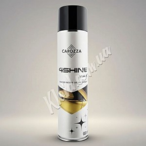 Спрей-воск для кузова автомобиля Carozza 4SHINE Wax, 600 мл Спрей-воск для кузова автомобиля Carozza 4SHINE Wax, 600 мл