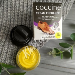 Крем для обуви желтый 35 Coccine Elegance 50 мл