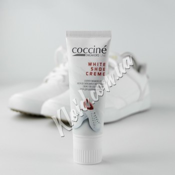 Крем для догляду за білим взуттям Coccine White Shoe Creme 75 мл