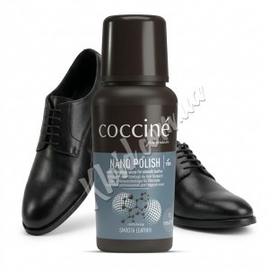 Крем-краска для гладкой кожи Coccine Nano Polish Черный, 75 мл