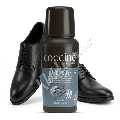 Крем-фарба для гладкої шкіри Coccine Nano Polish Чорний, 75 мл