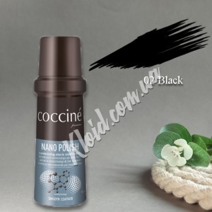 Крем-краска для гладкой кожи Coccine Nano Polish Черный, 75 мл