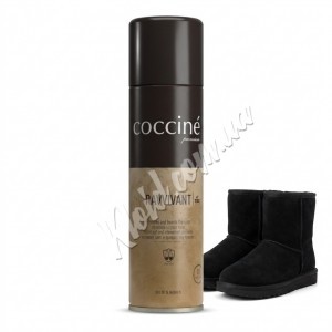 Фарба-аерозоль для замші, нубуку, велюру Coccine Ravvivant Чорний 02, 250 мл