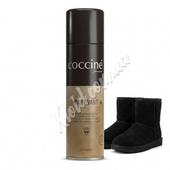 Краска-аэрозоль для замши, нубука, велюра Coccine Ravvivant Черный 02, 250 мл