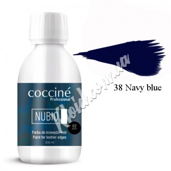 Фарба для країв та торців шкіри Coccine NUBIO Темно синій 38, 200 мл