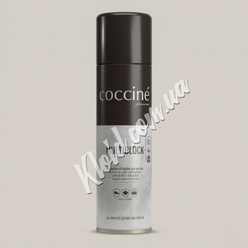 Пропитка для кожи и текстиля от пыли и грязи Coccine MultiBlock, 250 мл