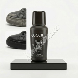 Чорна крем-фарба для взуття та підошви Coccine Nero, 75 мл Чорна крем-фарба для взуття та підошви Coccine Nero, 75 мл