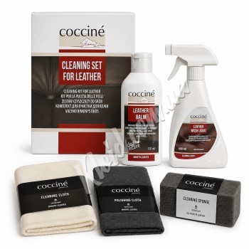 Набір для чищення гладкої шкіри Coccine Cleaning Set Leather Набір для чищення гладкої шкіри Coccine Cleaning Set Leather