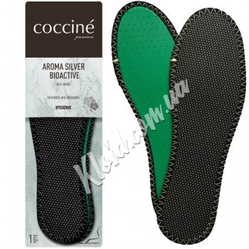 Устілки для взуття з іонами срібла Coccine Aroma Silver Bioactive