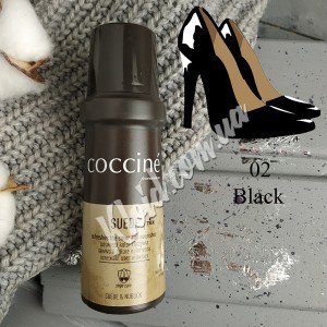 Крем-фарба для замші, нубуку, велюру Coccine Suede Чорний, 75 мл