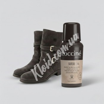 Крем-краска для замши, нубука, велюра Coccine Suede Темно серый, 75 мл