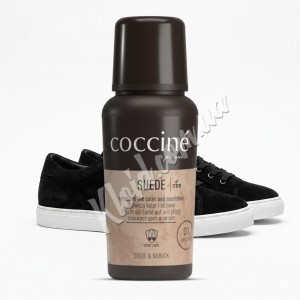 Крем-краска для замши, нубука, велюра Coccine Suede Черный, 75 мл Крем-краска для замши, нубука, велюра Coccine Suede Черный, 75 мл