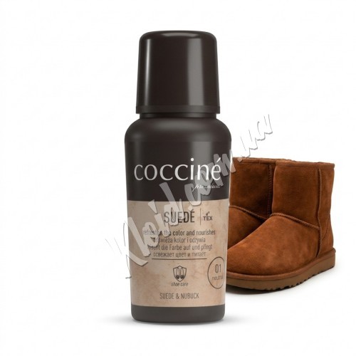 Крем-фарба для замші, нубуку, велюру Coccine Suede Коньяк, 75 мл