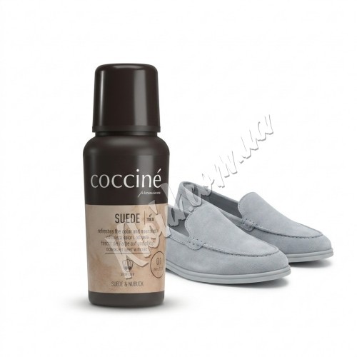 Крем-фарба для замші, нубуку, велюру Coccine Suede Світло сірий, 75 мл