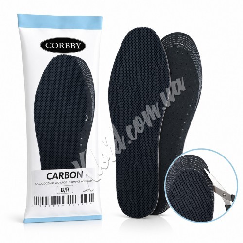 Устілки з мембранною тканиною CORBBY Carbon 35-45