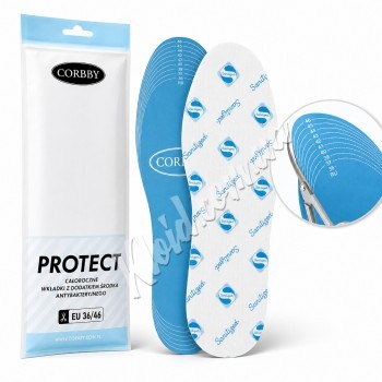 Антибактеріальні устілки від грибка та запаху Corbby Protect 35-45 Антибактеріальні устілки від грибка та запаху Corbby Protect 35-45