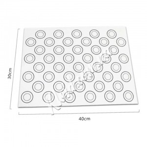 Силиконовый перфорированный коврик для макаронс 30*40 см