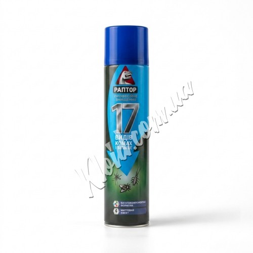 Універсальний аерозоль Раптор від 17 видів комах 275 мл
