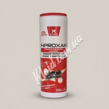 Гранули від мурах FIPROXAN, 100 г + 20 г Безкоштовно Гранули від мурах FIPROXAN, 100 г + 20 г Безкоштовно