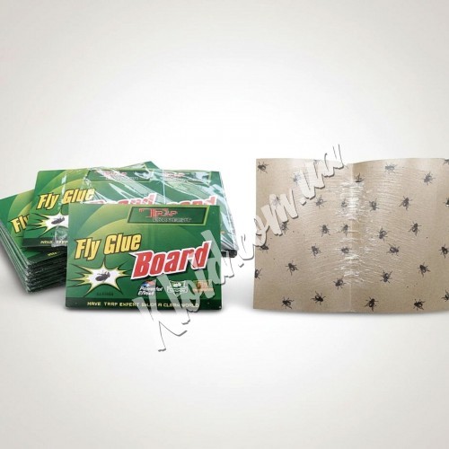Липкий папір Fly Glue для боротьби з мухами, 20 шт