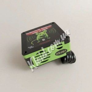 Промисловий ультразвуковий відлякувач мишей та щурів УЗ-007 – до 800 кв.м