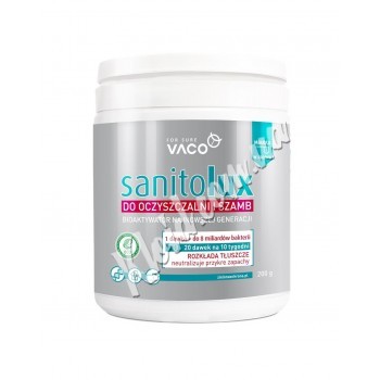Біоактиватор для вигрібних ям та септиків VACO Sanitolux, 200 гр