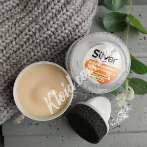 Крем-блеск для обуви Бесцветный Silver, 50 мл