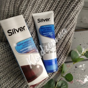 Крем для обуви бордовый Silver Intensive 75 мл