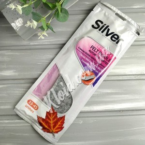 Стельки для обуви из войлока Silver, размер 33-45