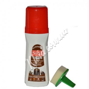 Фарба для гладкої шкіри Темно-коричневий Sitil, 100 мл