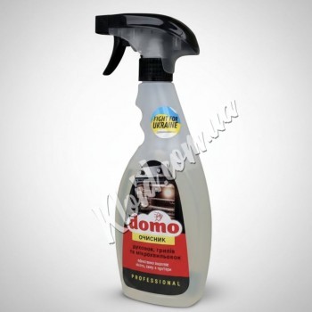 Засіб для чищення плит, духовок, грилів та мікрохвильових печей DOMO, 500 мл