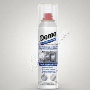 Средство для ухода за нержавеющей сталью и хромом DOMO, матовый эффект, 150 мл Средство для ухода за нержавеющей сталью и хромом DOMO, матовый эффект, 150 мл