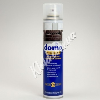 Засіб для догляду за шкіряними виробами DOMO з глянцевим ефектом, 320 мл