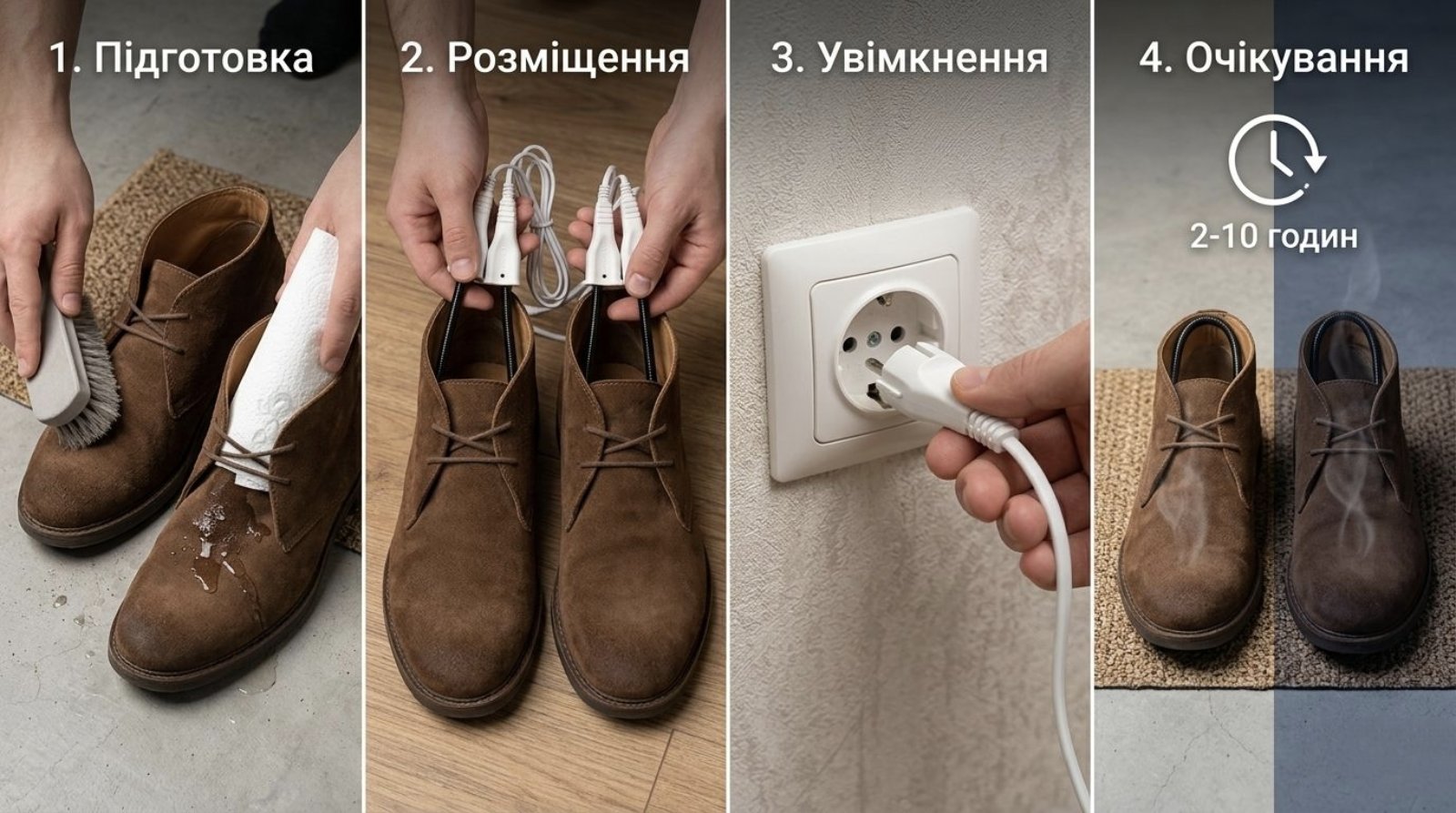 Інструкція з використання електричної сушарки для взуття Kloid